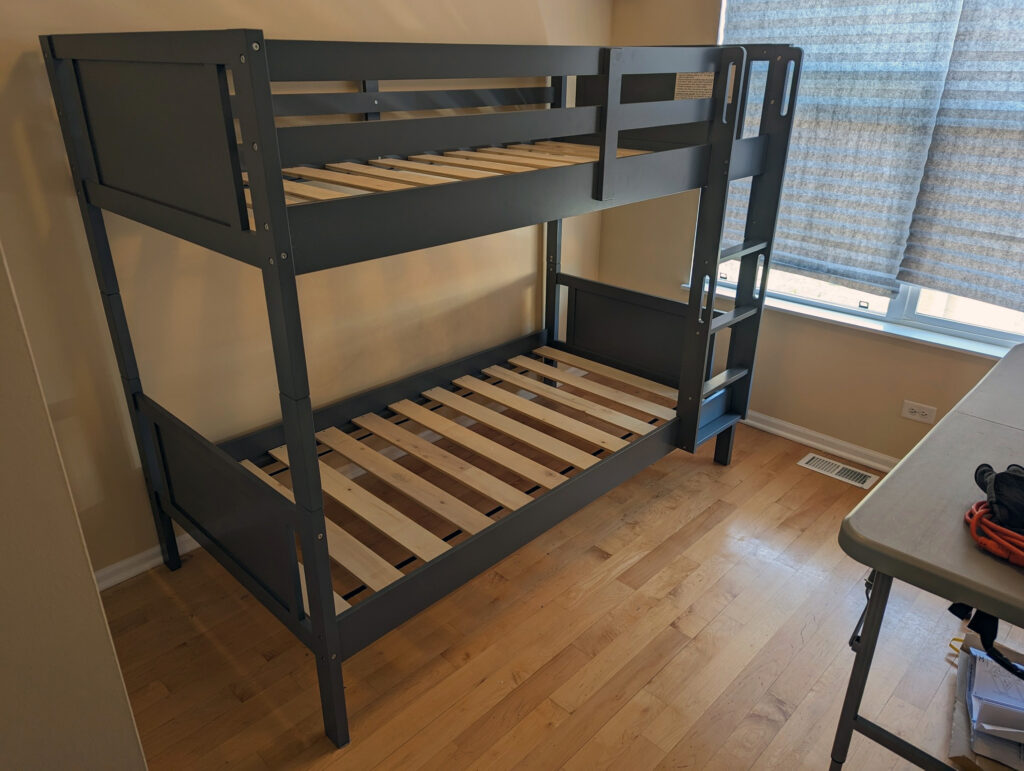 bunk bed assembly